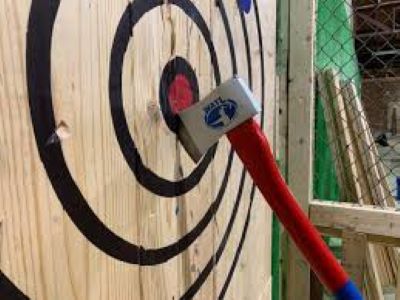 We now offer Axe Throwing for ages 18 & up