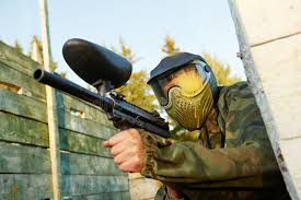 Wearing paintball masks while playing are the rules