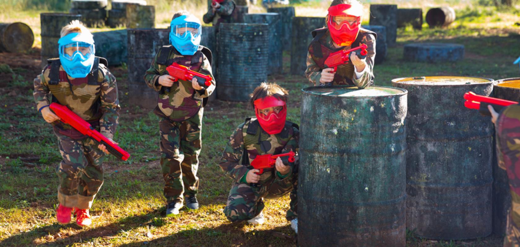paintball birthday parties